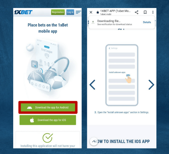 Download 1xBet APK